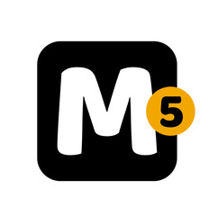 M5 brand monogram