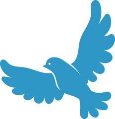 Obraz premium Peace Dove Bird Illustration