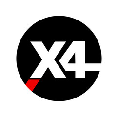 X4 brand monogram