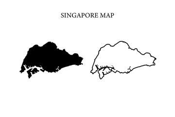 Singapore region map