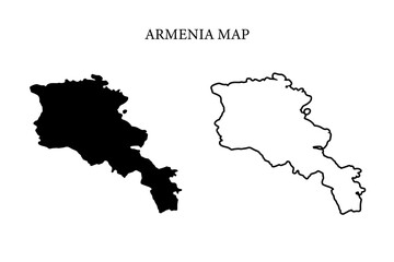Armenia region map