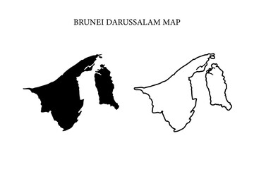 Brunei Darussalam region map