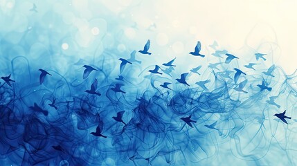 Fototapeta premium banner background of National Endangered Species Day theme banner design for microstock, no text, and wide copy space