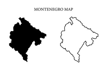 Montenegro region map