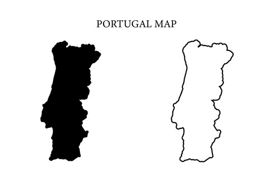 Portugal region map
