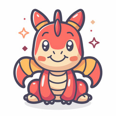 Cute and cuddly dragon looking for a forever home.
