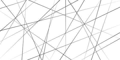Random chaotic lines abstract geometric pattern. Trendy random diagonal lines image. Vector illustration.
