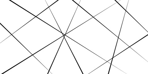 Random chaotic lines abstract geometric pattern. Trendy random diagonal lines image. 
