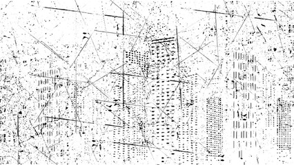 Abstract dirt texture seamless pattern. Distress overlay grainy texture for your design.