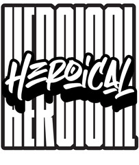 Heroical Typography Design for Streetwear Brand