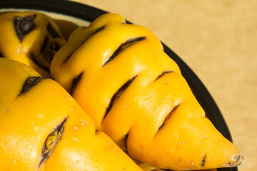 Photograph of “mashua” in a bowl with natural light.