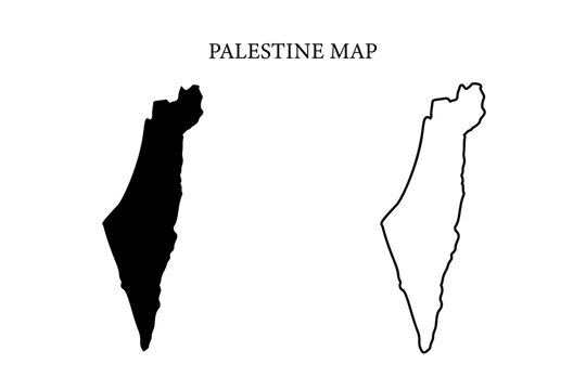 Palestine region map