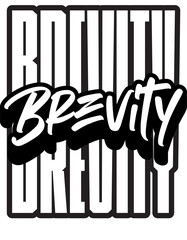 Brevity Typography Design for Streetwear Brand