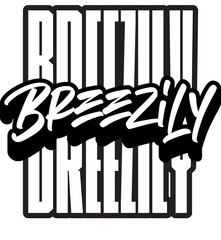 Breezily Typography Design for Streetwear Brand