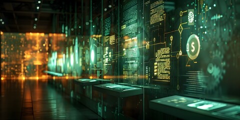 Interactive Exhibit Showcasing Financial Growth and Prosperity through Evolving Monetary Systems