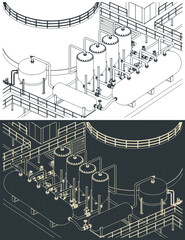 Refinery drawings