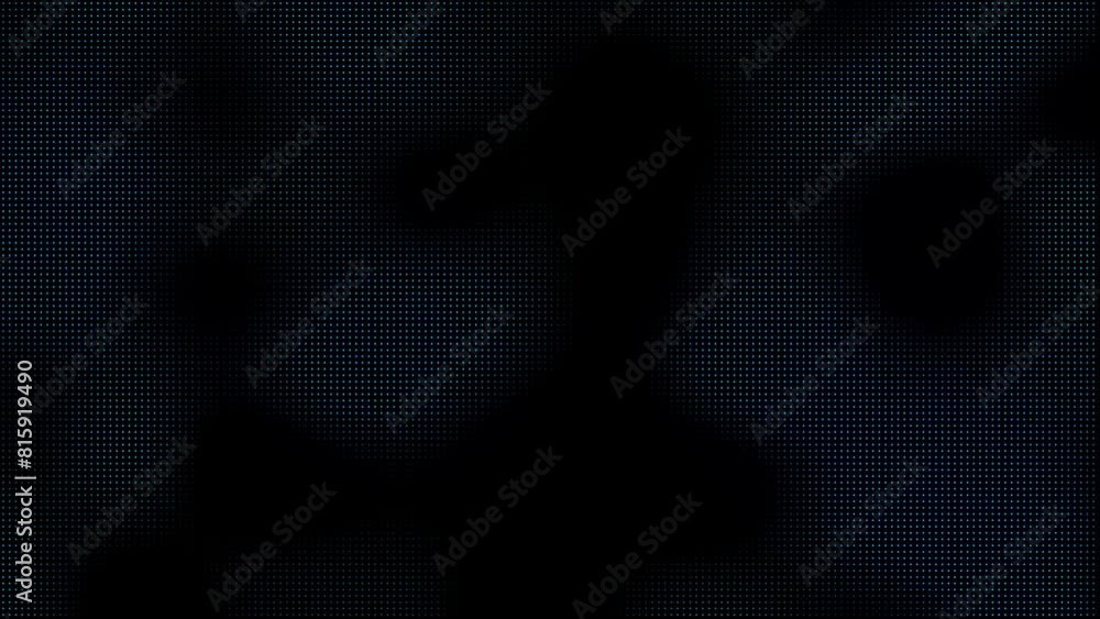 Aufkleber animated abstract technology dark background. glowing random dots and grid. data, hi-tech concept. v