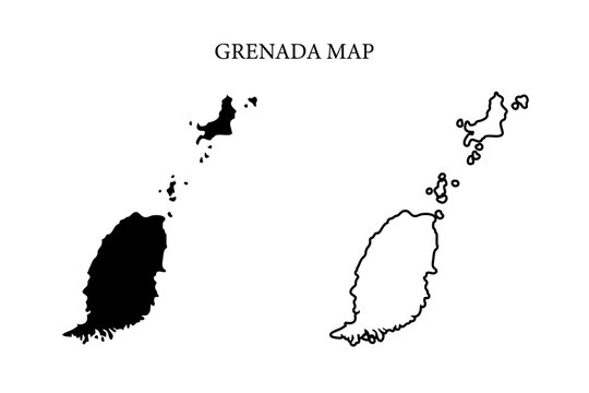 Grenada region map