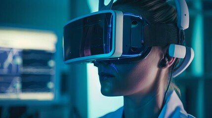 Virtual reality technology used for medical training