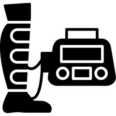 Deep Vein Thrombosis Pump Icon
