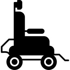 Electric Wheelchair Icon
