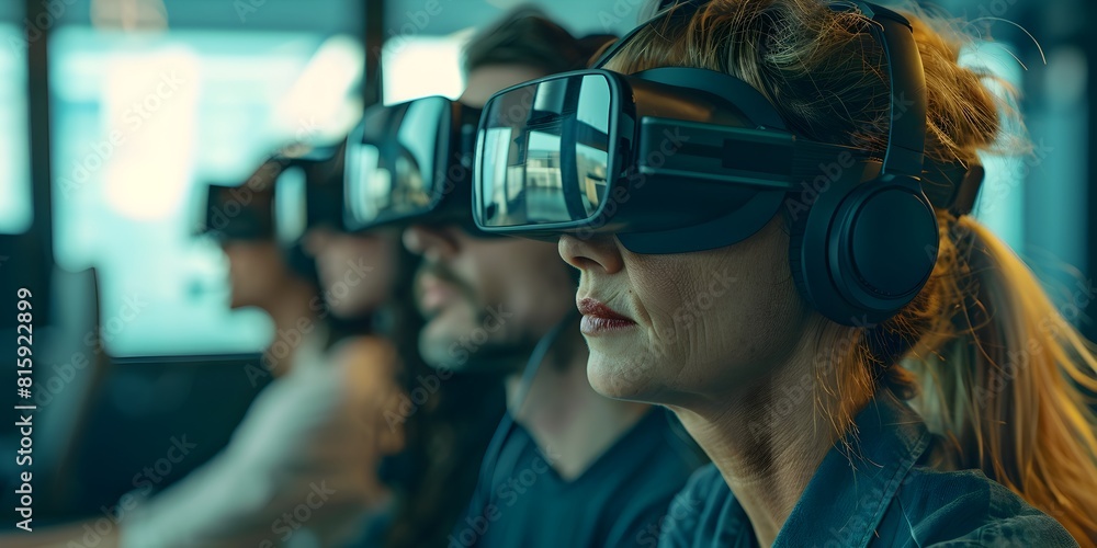 Poster virtual reality training for complex team based scenarios enhances and skill development