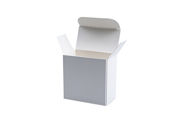 White box isolated on white background.