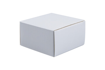 White box isolated on white background.