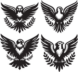 falcon vector ilastration