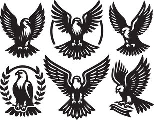 Fototapeta premium falcon vector ilastration