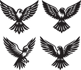 falcon vector ilastration