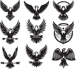 falcon vector ilastration