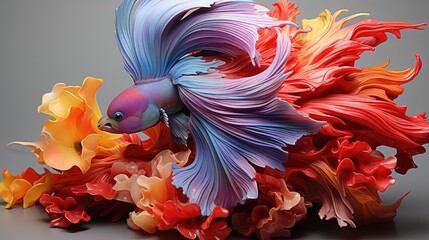 colorful betta fish UHD Wallpapar
