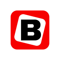 B brand monogram