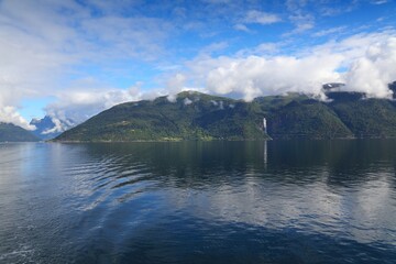 Sognefjord summer photo in Norway