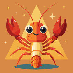 illustration of shrimp