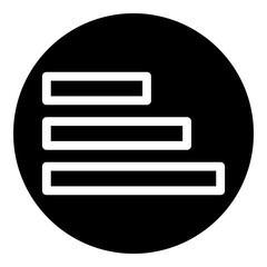 list Glyph Icon Design