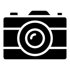 camera Glyph Icon Design