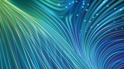 Bioluminescent Flow: Waves of Connectivity and Information