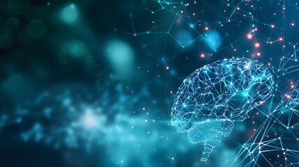 The concept of the human brain.