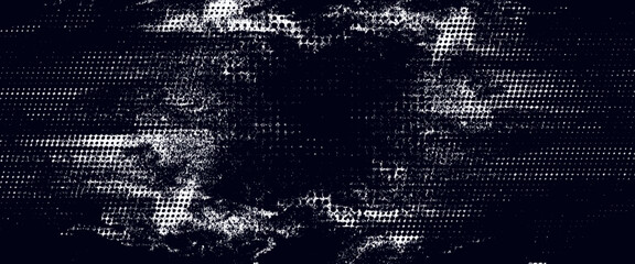 Dots halftone white and blue color pattern gradient grunge texture background. Dots pop art comics sport style © halwani