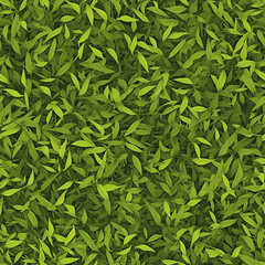 Fototapeta premium 2D seamless grass texture