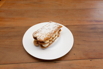chocolate cake on a plate