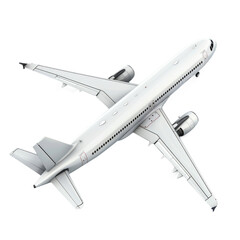 aeroplane isolated on transparent background, PNG file