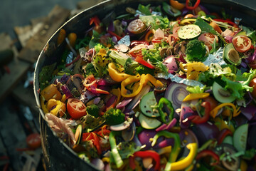 A delicious and healthy stir-fry with a variety of fresh vegetables.
