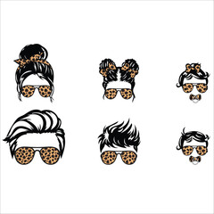 Family life bundle vector