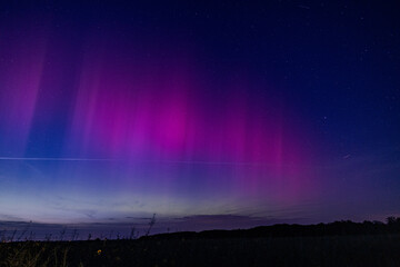 Auroraborealis in Saxony 