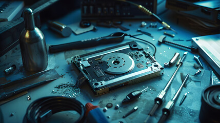 Diligent Process of Data Recovery on a Western Digital Hard Drive
