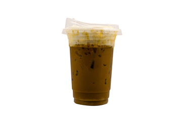  Iced Coffees Isolated on Transparent Background