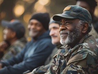 Veterans of Diverse Backgrounds Sharing Stories at Remembrance Event